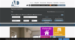 Desktop Screenshot of alquileresdirectos.com